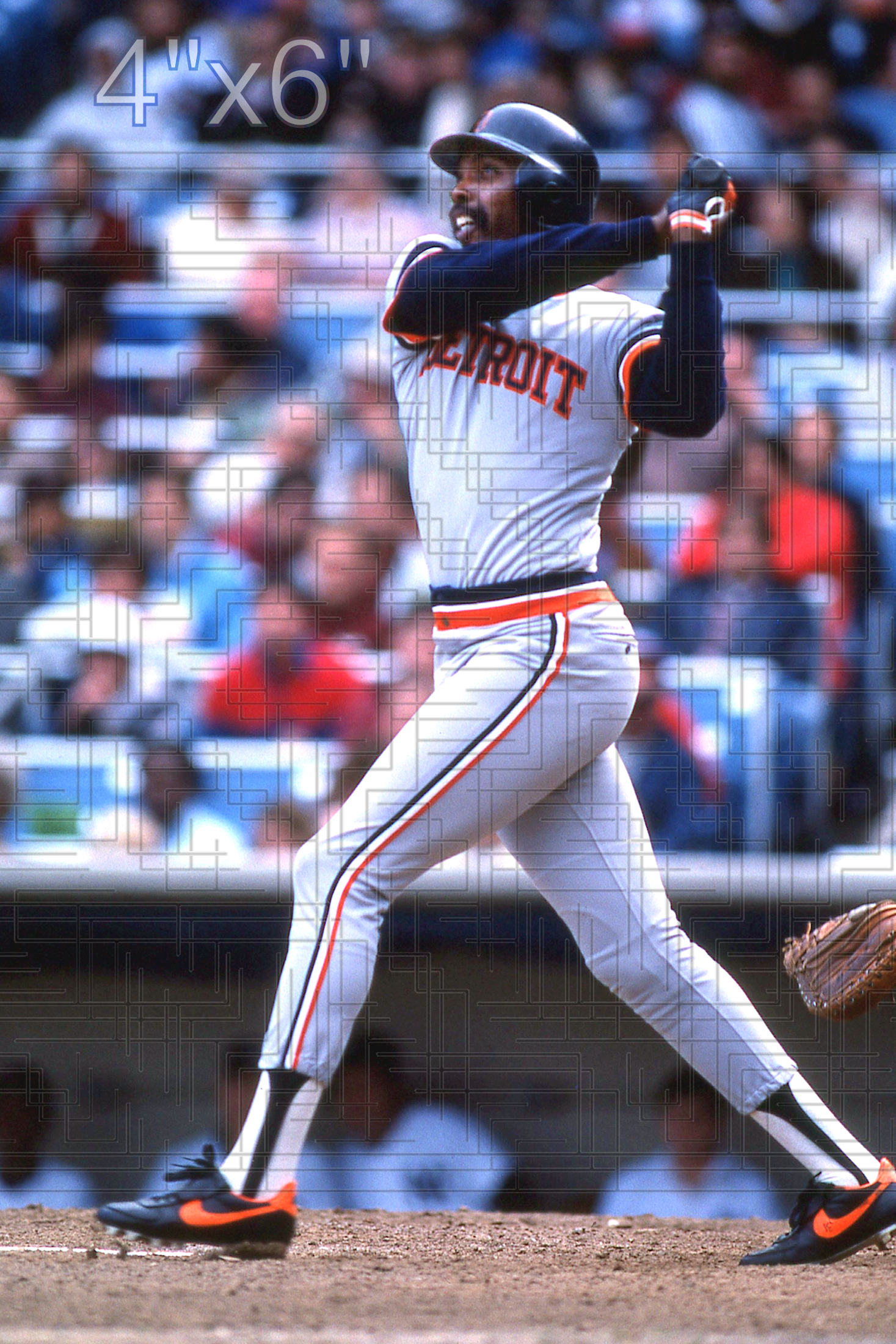 Larry Herndon - 1984 Detroit Tigers - choose a size & style