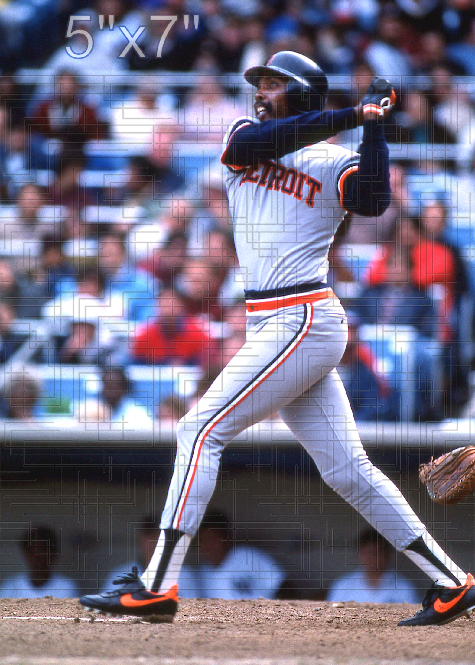 Larry Herndon - 1984 Detroit Tigers - choose a size & style