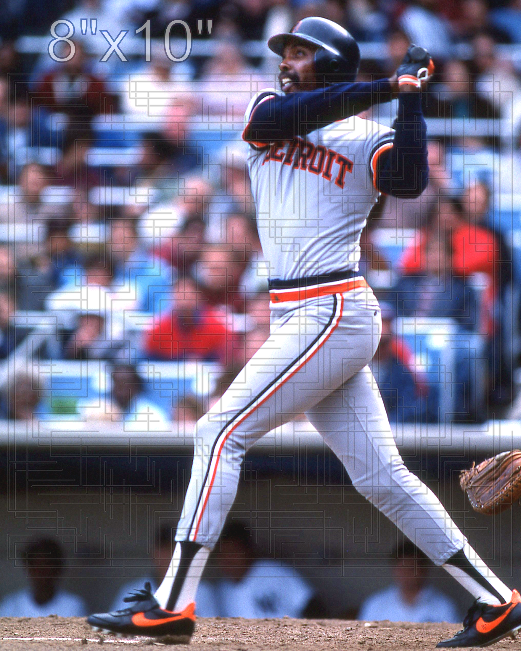 Larry Herndon - 1984 Detroit Tigers - choose a size & style