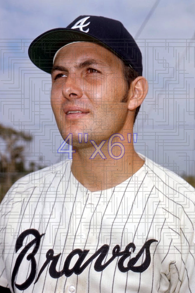 Larry Jaster - 1970 Atlanta Braves - choose a size & style
