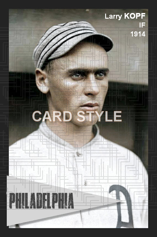 Larry Kopf - 1914 Philadelphia Athletics - choose a size & style