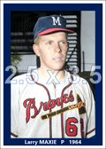 Larry Maxie - 1964 Milwaukee Braves - choose a size & style