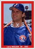 Larry Walker - 1993 Montreal Expos - choose a size & style
