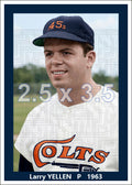 Larry Yellen - 1963 Houston Colt .45s - choose a size & style