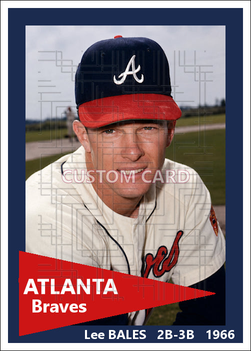 Lee Bales - 1966 Atlanta Braves - choose a size & style