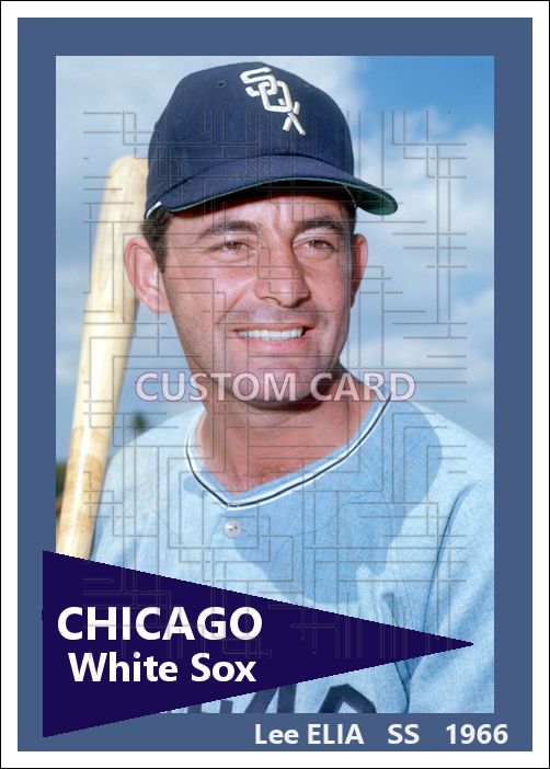 Lee Elia - 1966 Chicago White Sox - choose a size & style