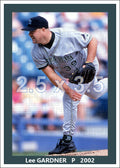 Lee Gardner - 2002 Tampa Bay Devil Rays - choose a size & style