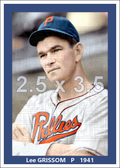 Lee Grissom - 1941 Philadelphia Phillies - choose a size & style