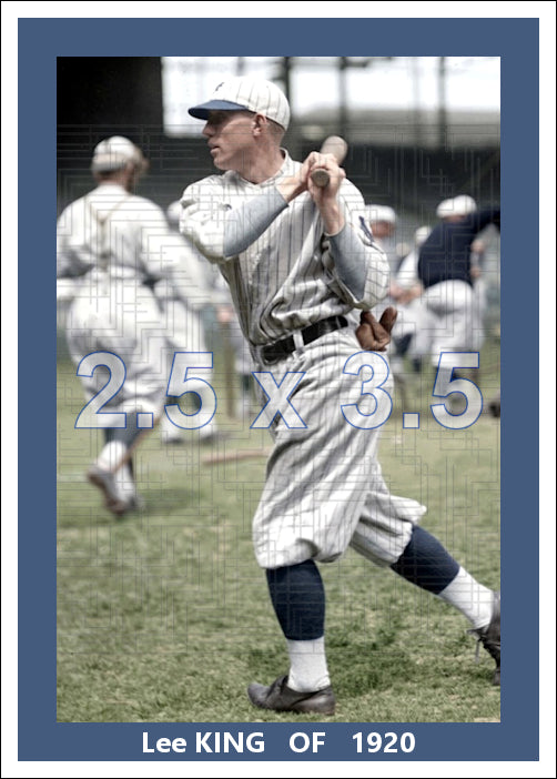Lee King - 1920 New York Giants - choose a size & style