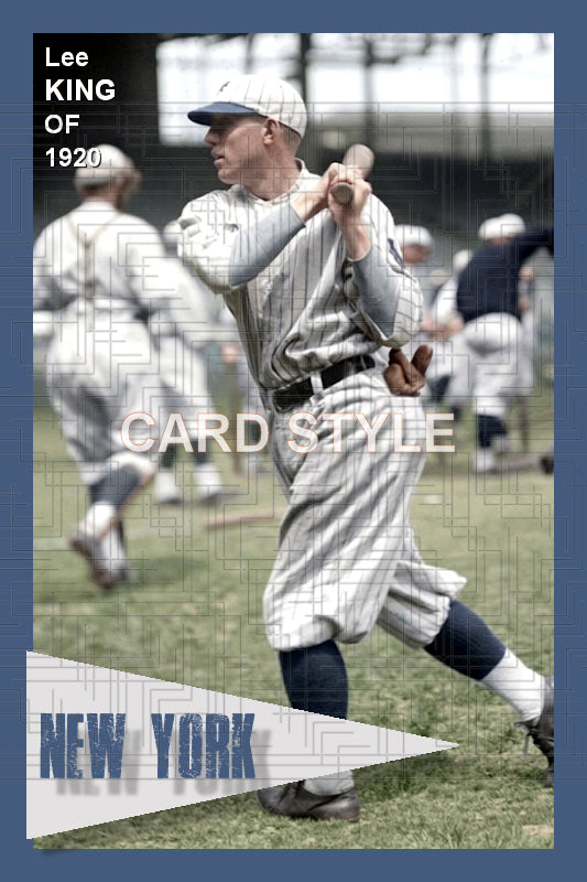 Lee King - 1920 New York Giants - choose a size & style