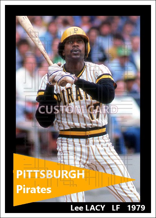 Lee Lacy - 1979 Pittsburgh Pirates - choose a size & style