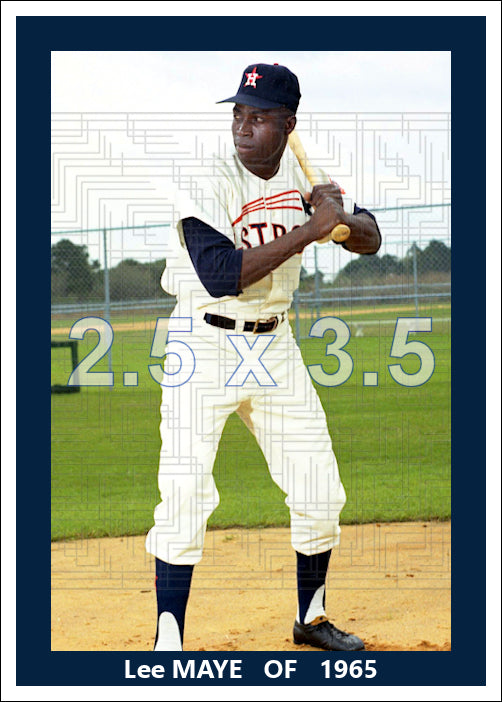 Lee Maye - 1965 Houston Astros - choose a size & style