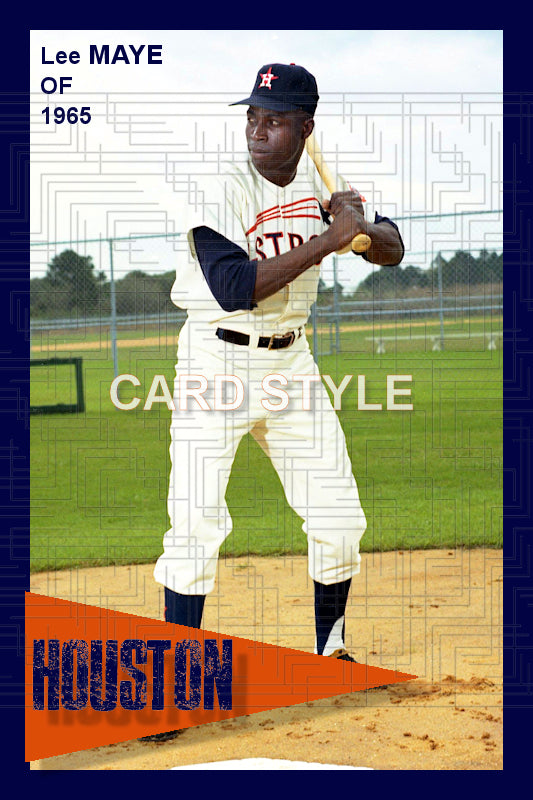 Lee Maye - 1965 Houston Astros - choose a size & style