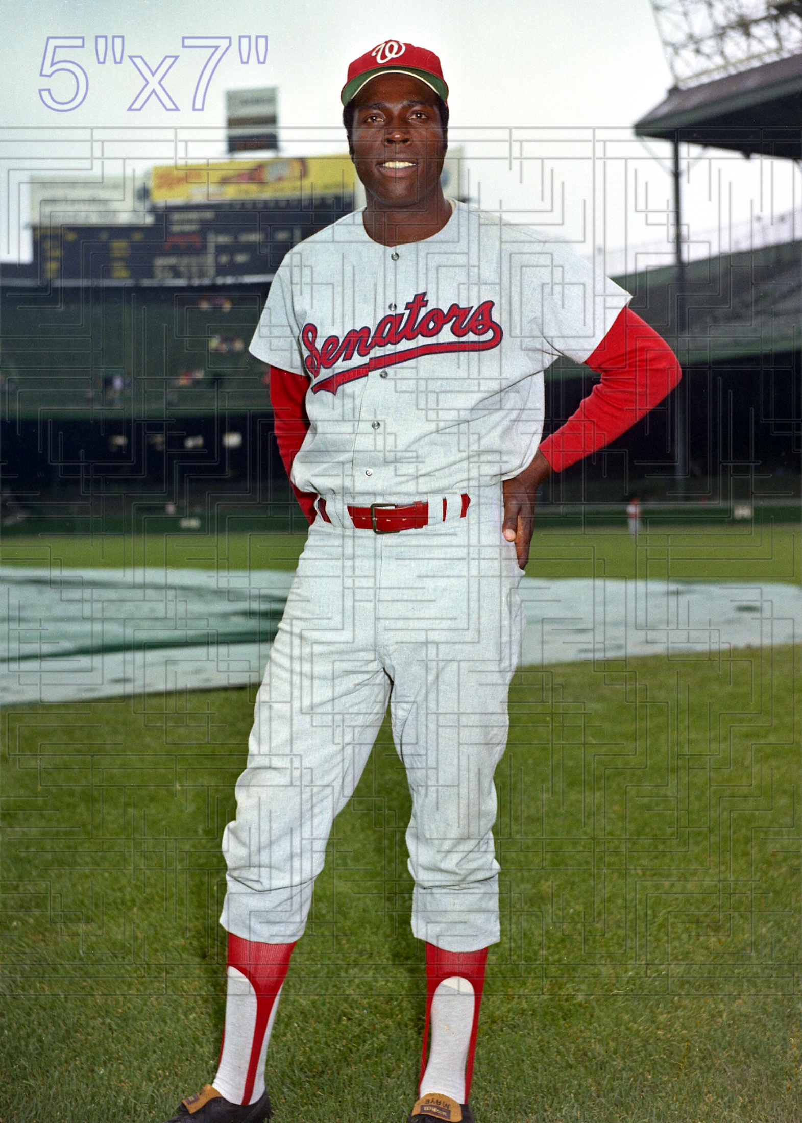Lee Maye - 1970 Washington Senators - choose a size & style