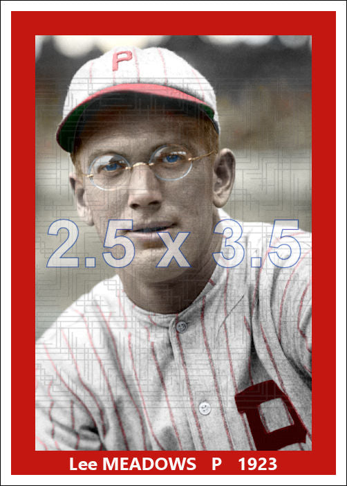 Lee Meadows - 1923 Philadelphia Phillies - choose a size & style