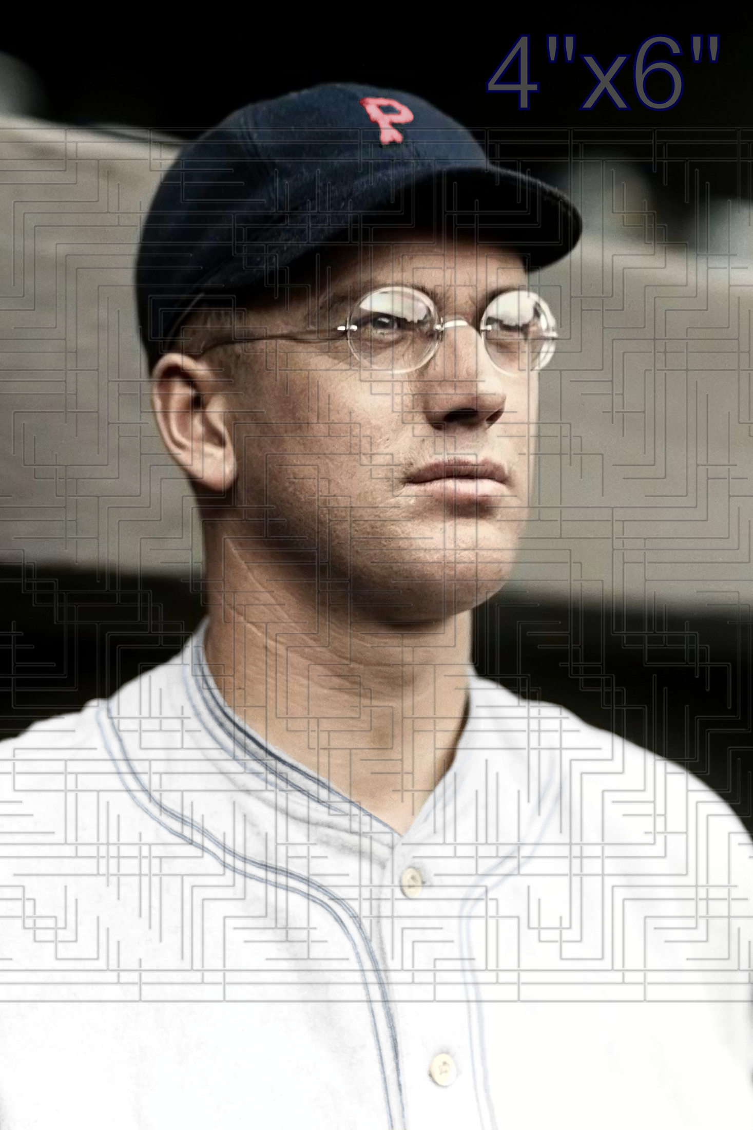 Lee Meadows - 1924 Pittsburgh Pirates - choose a size & style