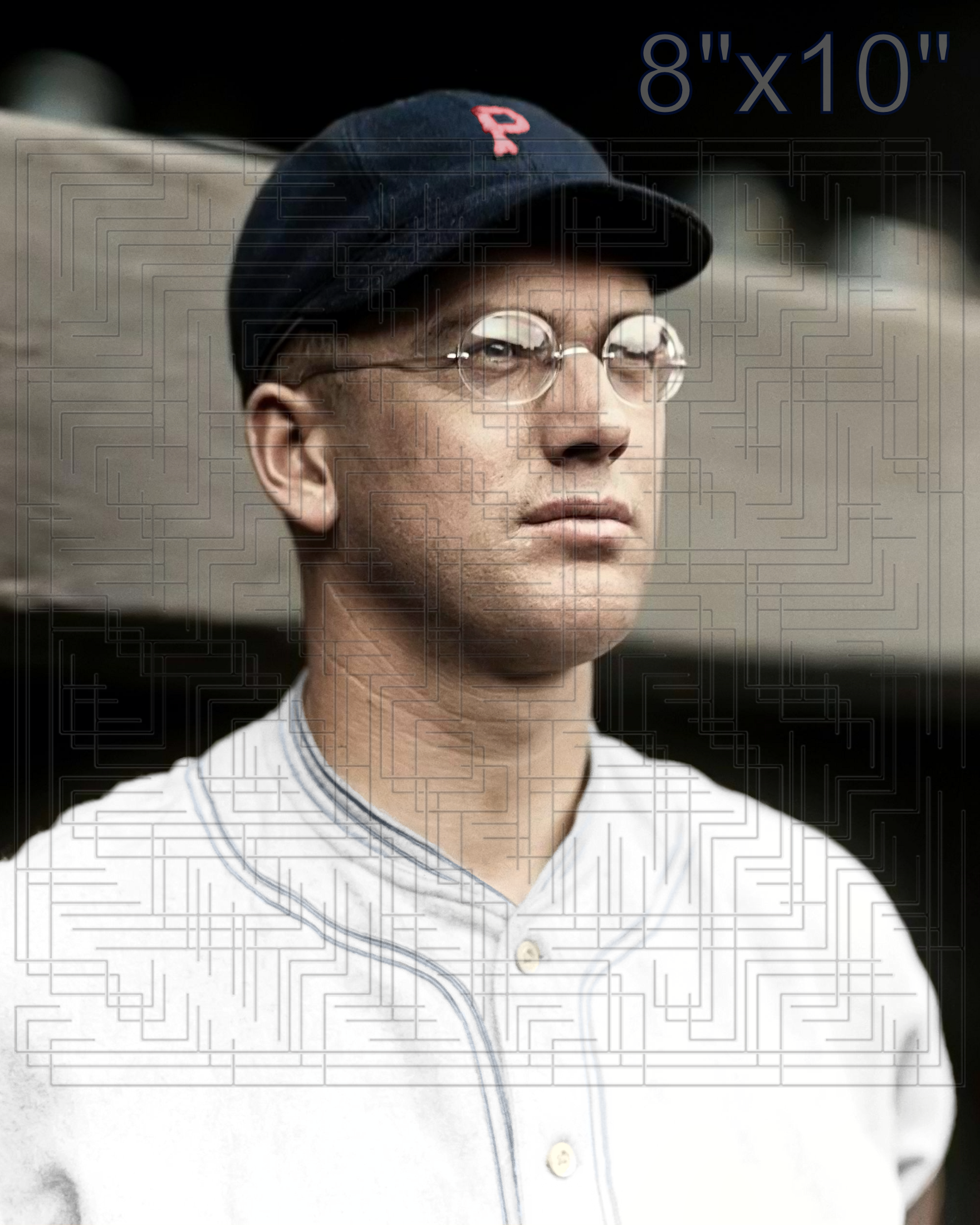 Lee Meadows - 1924 Pittsburgh Pirates - choose a size & style