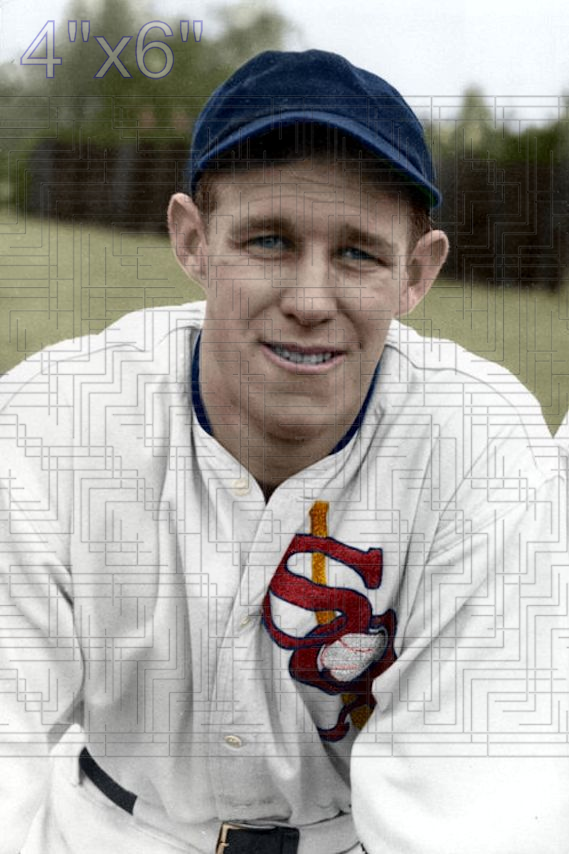 Lee Stine - 1934-35 Chicago White Sox - choose a size & style