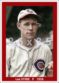 Lee Stine - 1936 Cincinnati Reds - choose a size & style