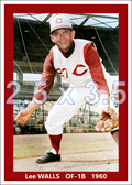 Lee Walls - 1960 Cincinnati Reds - choose a size & style