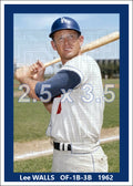 Lee Walls - 1962 Los Angeles Dodgers - choose a size & style
