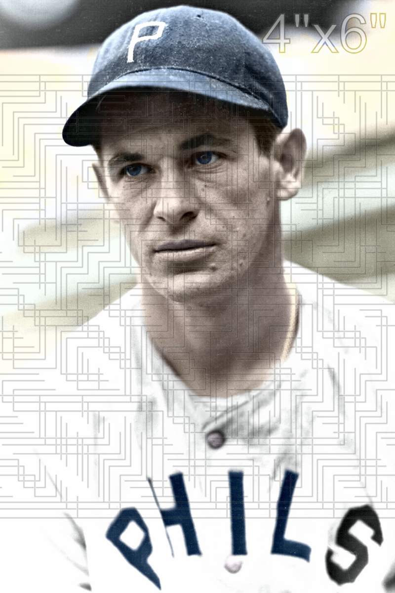 Frank Hoerst - 1942 Philadelphia Phillies - choose a size & style