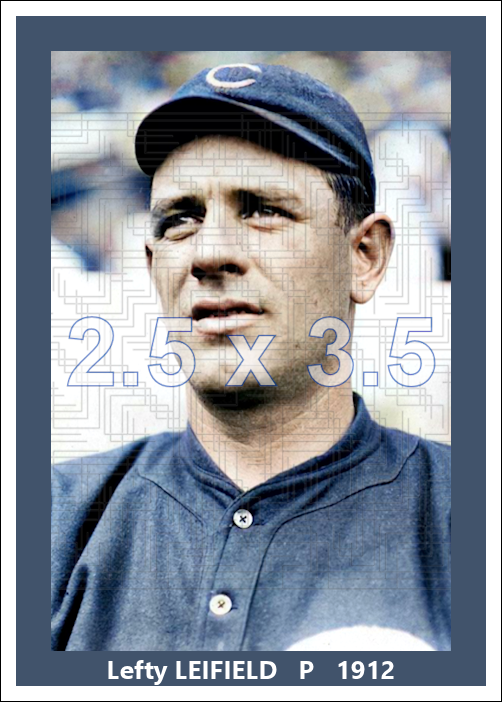 Lefty Leifield - 1912 Chicago Cubs - choose a size & style
