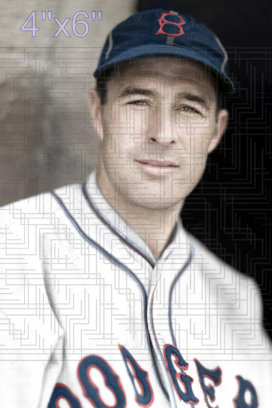 Lefty O'Doul - 1933 Brooklyn Dodgers - choose a size & style