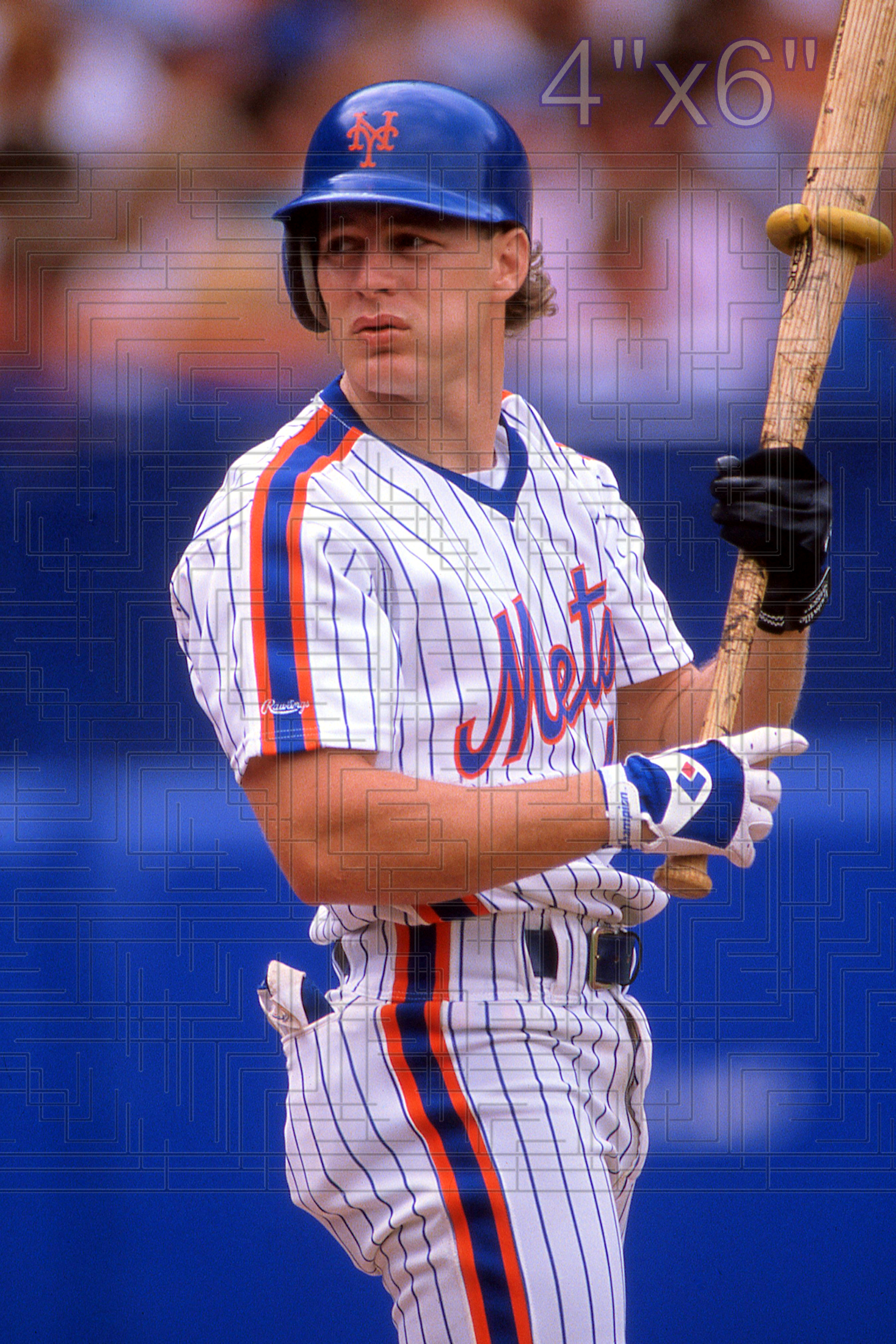 Lenny Dykstra - 1989 New York Mets - choose a size & style