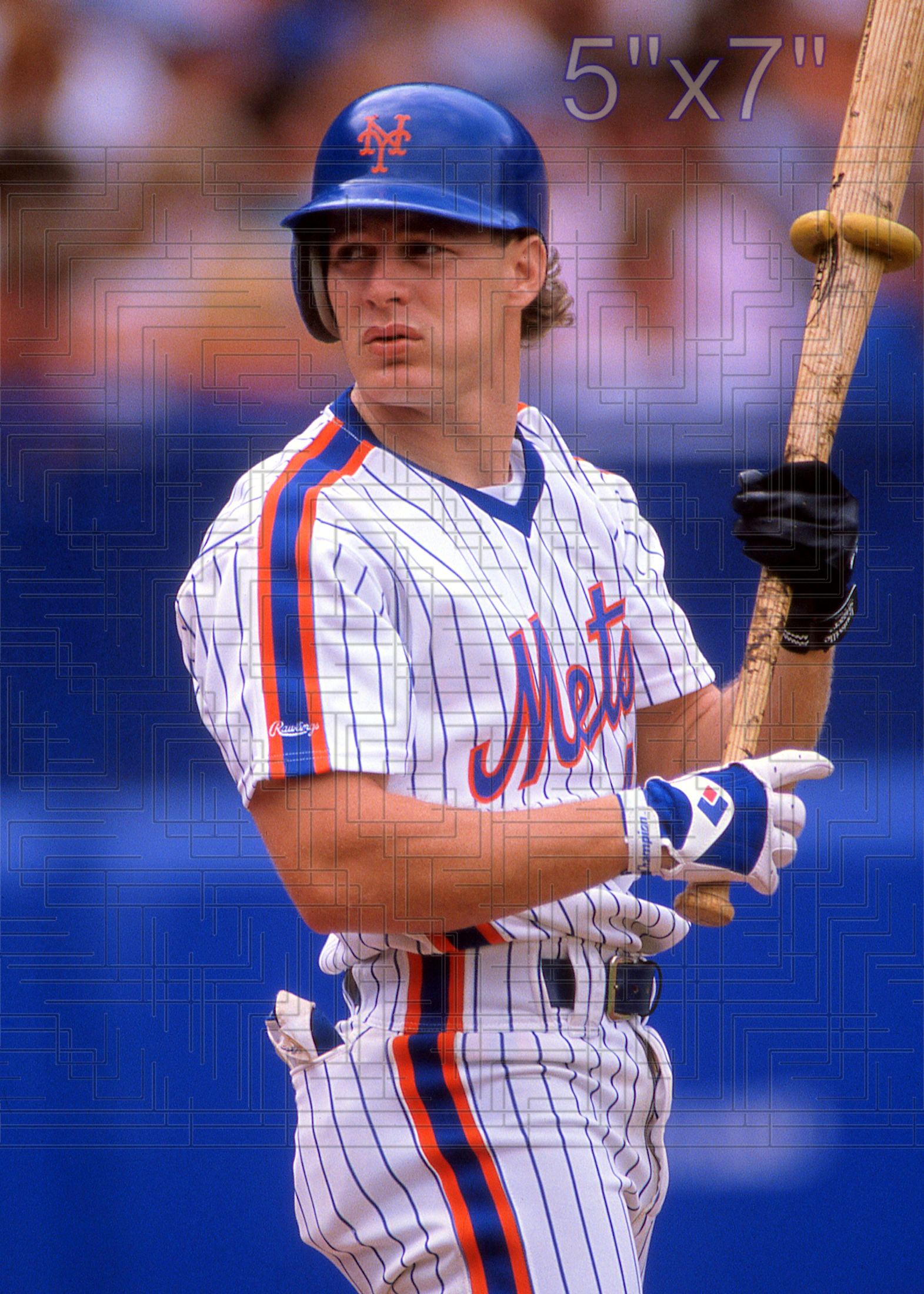 Lenny Dykstra - 1989 New York Mets - choose a size & style