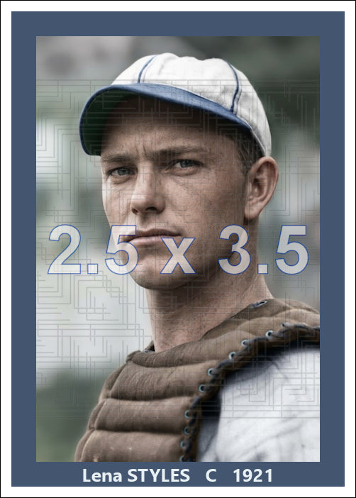 Lena Styles - 1921 Philadelphia Athletics - choose a size & style
