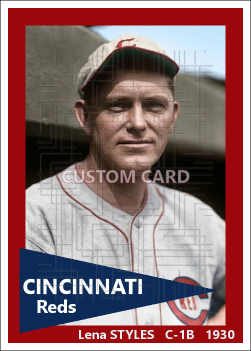 Lena Styles - 1930 Cincinnati Reds - choose a size & style