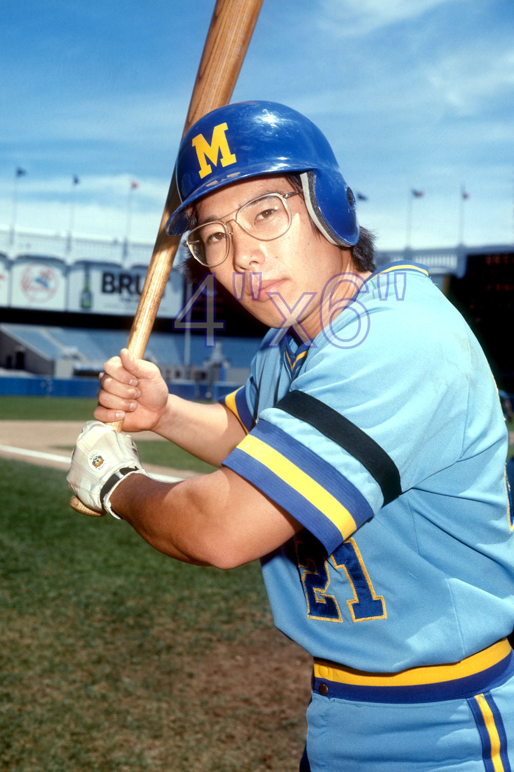 Lenn Sakata - 1977 Milwaukee Brewers - choose a size & style
