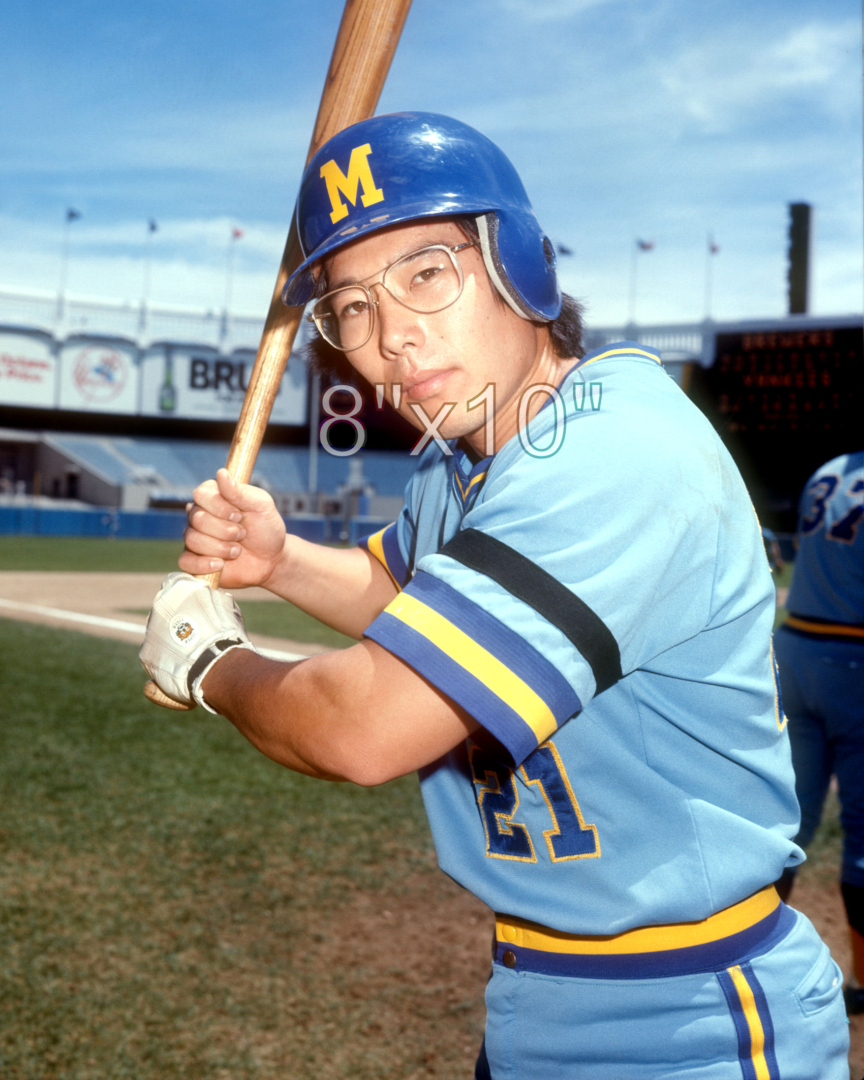 Lenn Sakata - 1977 Milwaukee Brewers - choose a size & style