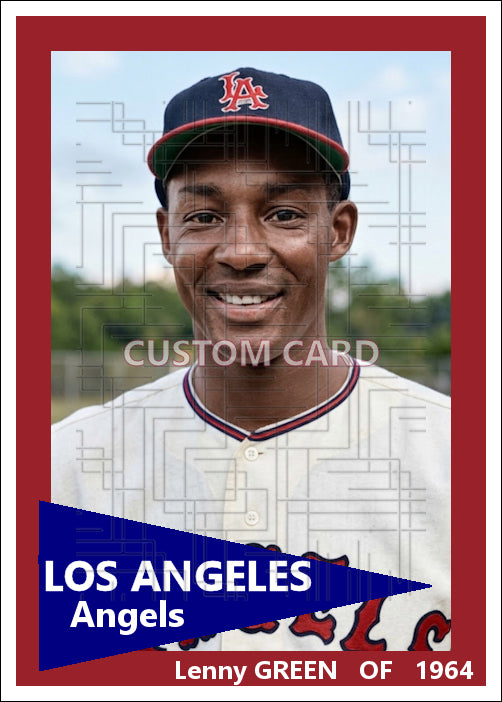 Lenny Green - 1964 Los Angeles Angels - choose a size & style