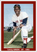 Lenny Green - 1965 Boston Red Sox - choose a size & style