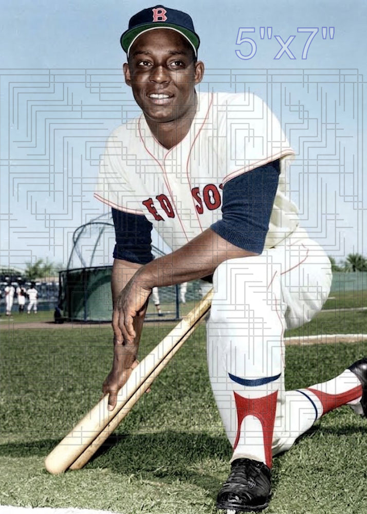 Lenny Green - 1965 Boston Red Sox - choose a size & style