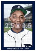 Lenny Green - 1967 Detroit Tigers - choose a size & style