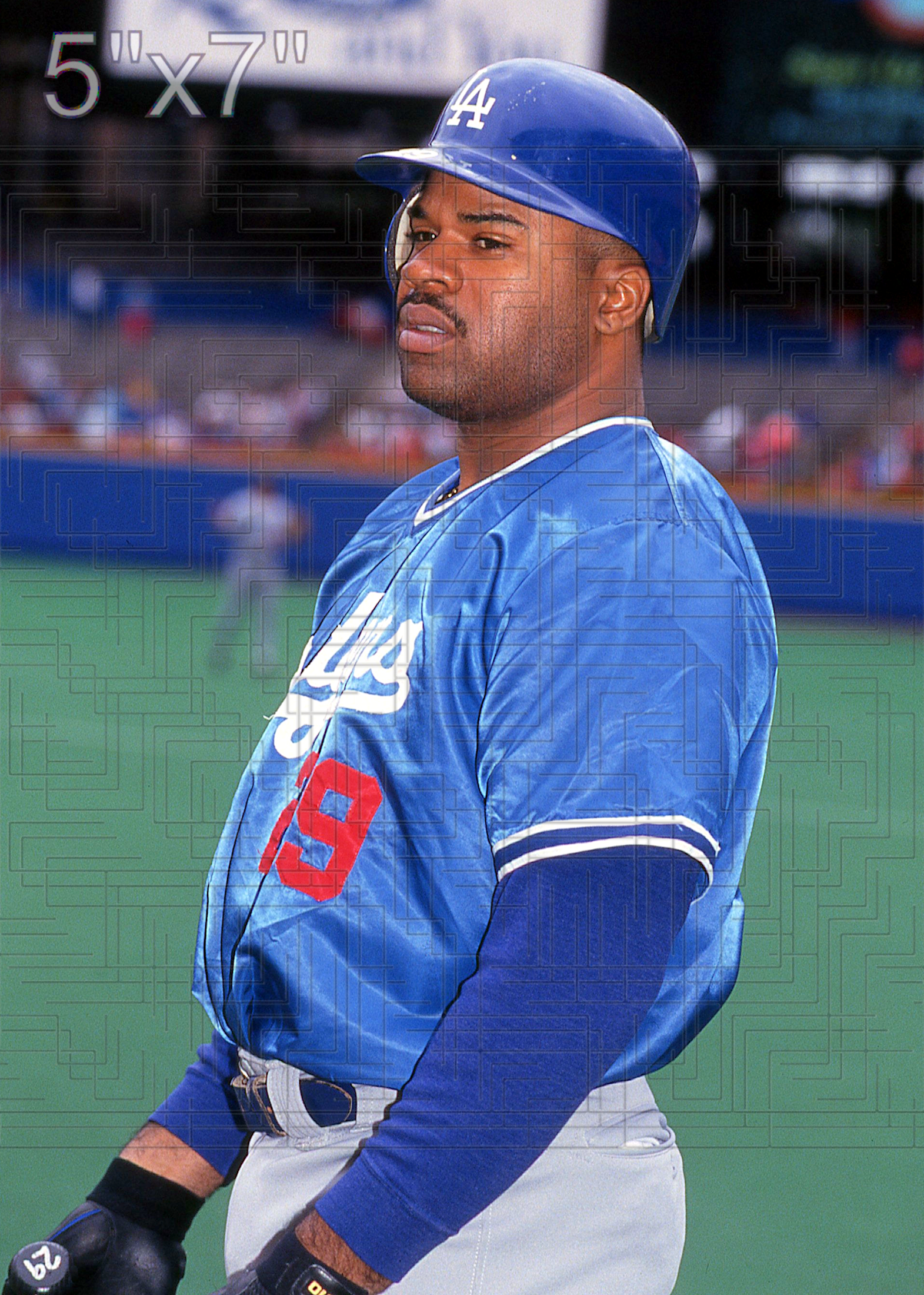 Lenny Harris - 1993 Los Angeles Dodgers - choose a size & style