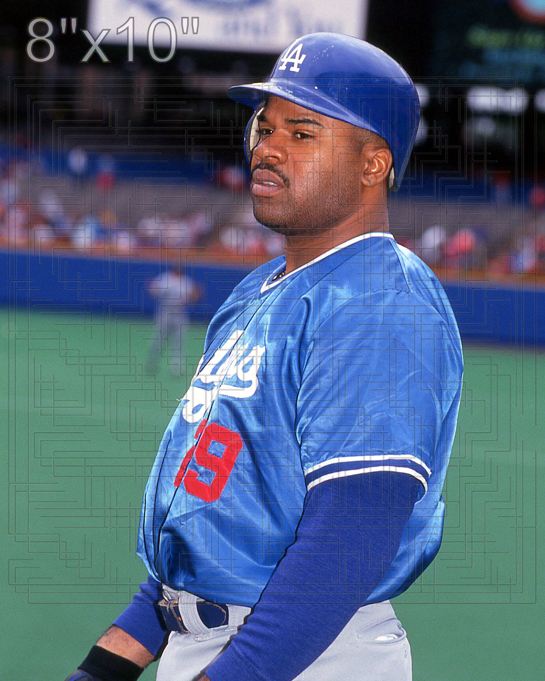 Lenny Harris - 1993 Los Angeles Dodgers - choose a size & style