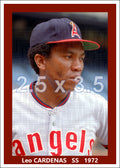 Leo Cardenas - 1972 California Angels - choose a size & style