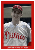 Leo Cristante - 1951 Philadelphia Phillies - choose a size & style
