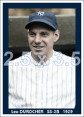 Leo Durocher - 1929 New York Yankees - choose a size & style