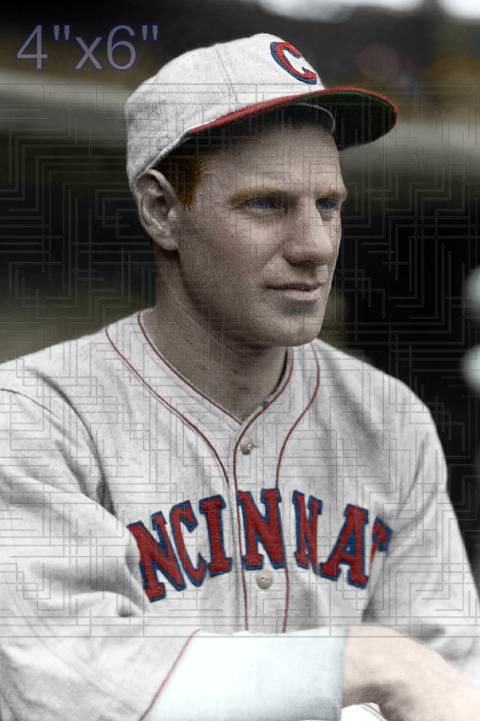 Leo Durocher - 1932 Cincinnati Reds - choose a size & style