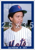 Leo Foster - 1977 New York Mets - choose a size & style
