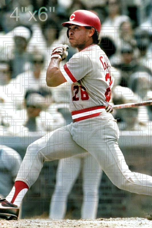 Leo Garcia - 1987 Cincinnati Reds - choose a size & style