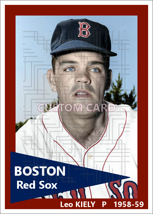Leo Kiely - 1958-59 Boston Red Sox - choose a size & style