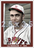 Leo Mangum - 1934 Boston Braves - choose a size & style