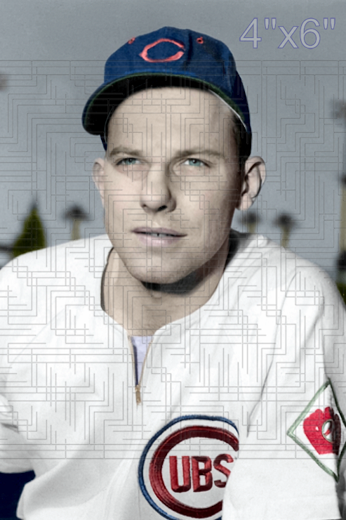 Leon Brinkopf - 1952 Chicago Cubs - choose a size & style