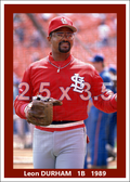 Leon Durham - 1989 St. Louis Cardinals - choose a size & style